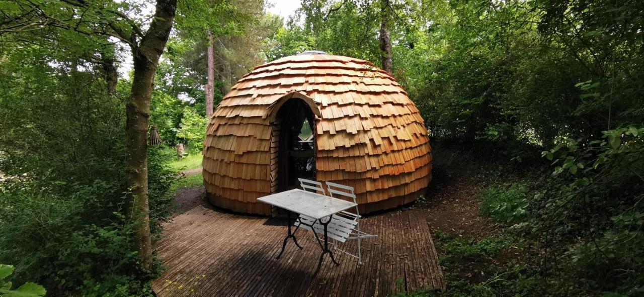 Camping De La Chagnee Saint-Aubin-le-Cloud Екстериор снимка