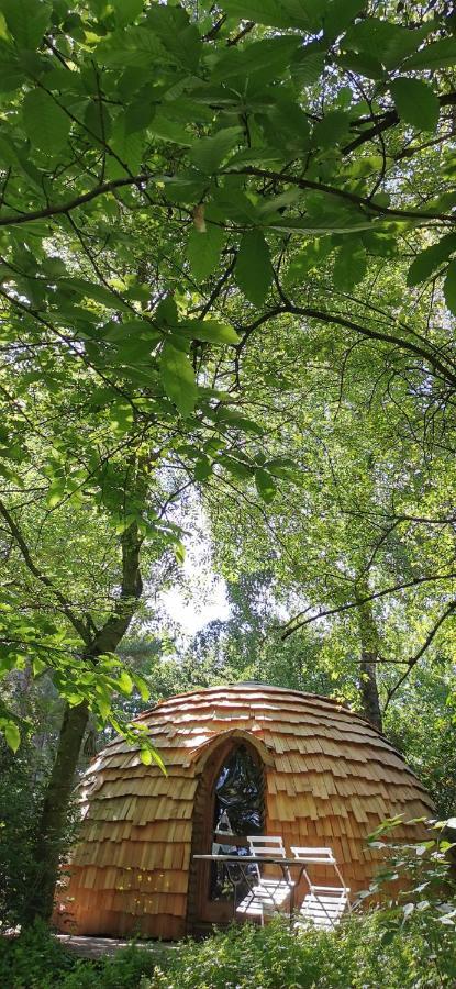 Camping De La Chagnee Saint-Aubin-le-Cloud Екстериор снимка