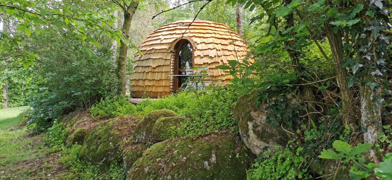 Camping De La Chagnee Saint-Aubin-le-Cloud Стая снимка