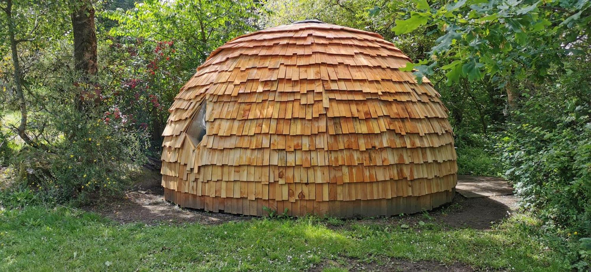 Camping De La Chagnee Saint-Aubin-le-Cloud Стая снимка