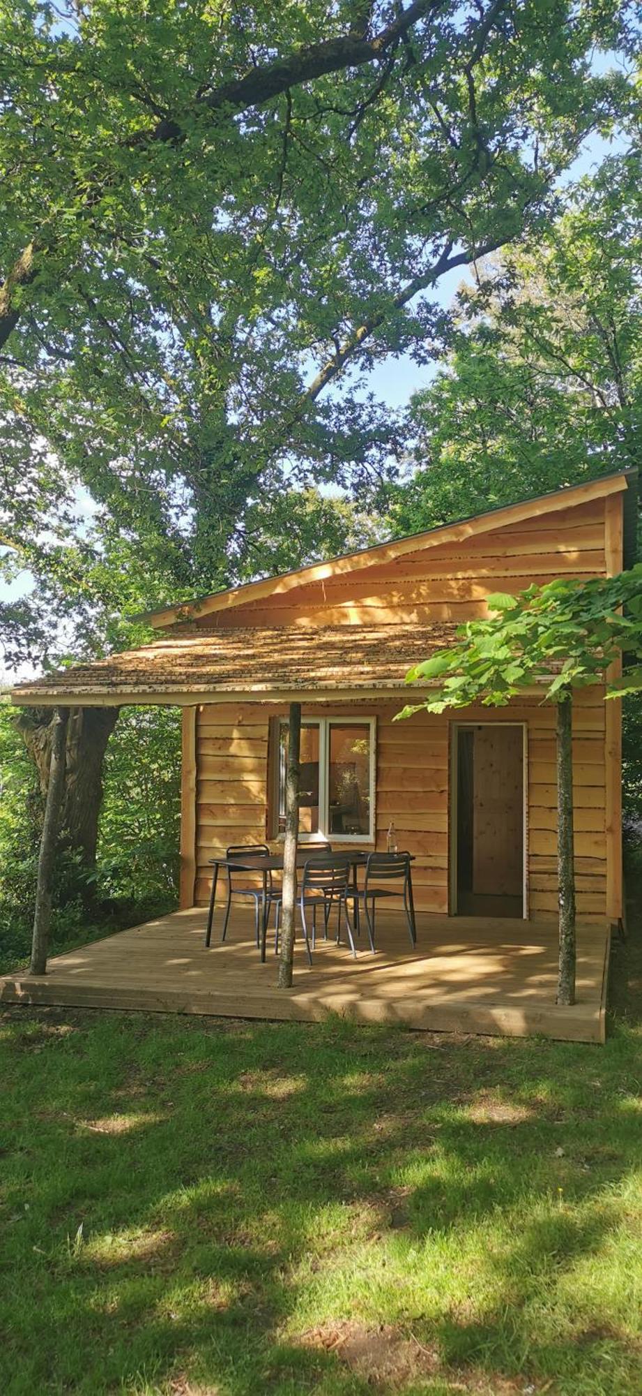 Camping De La Chagnee Saint-Aubin-le-Cloud Екстериор снимка